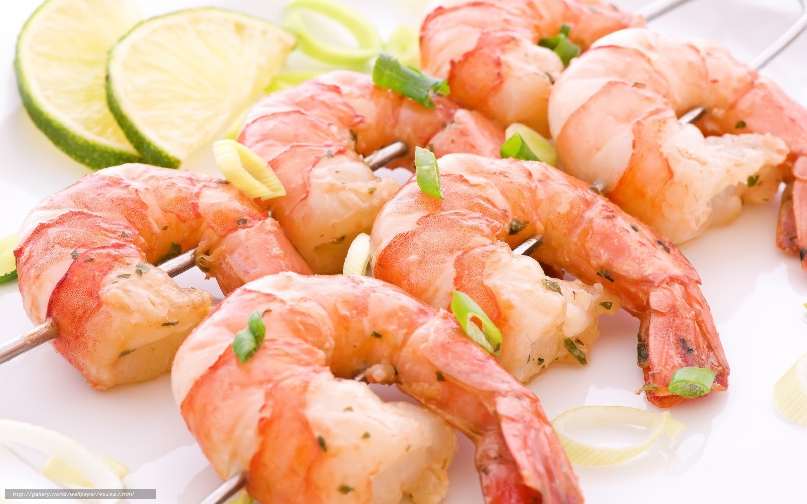grilled shrimp skewers