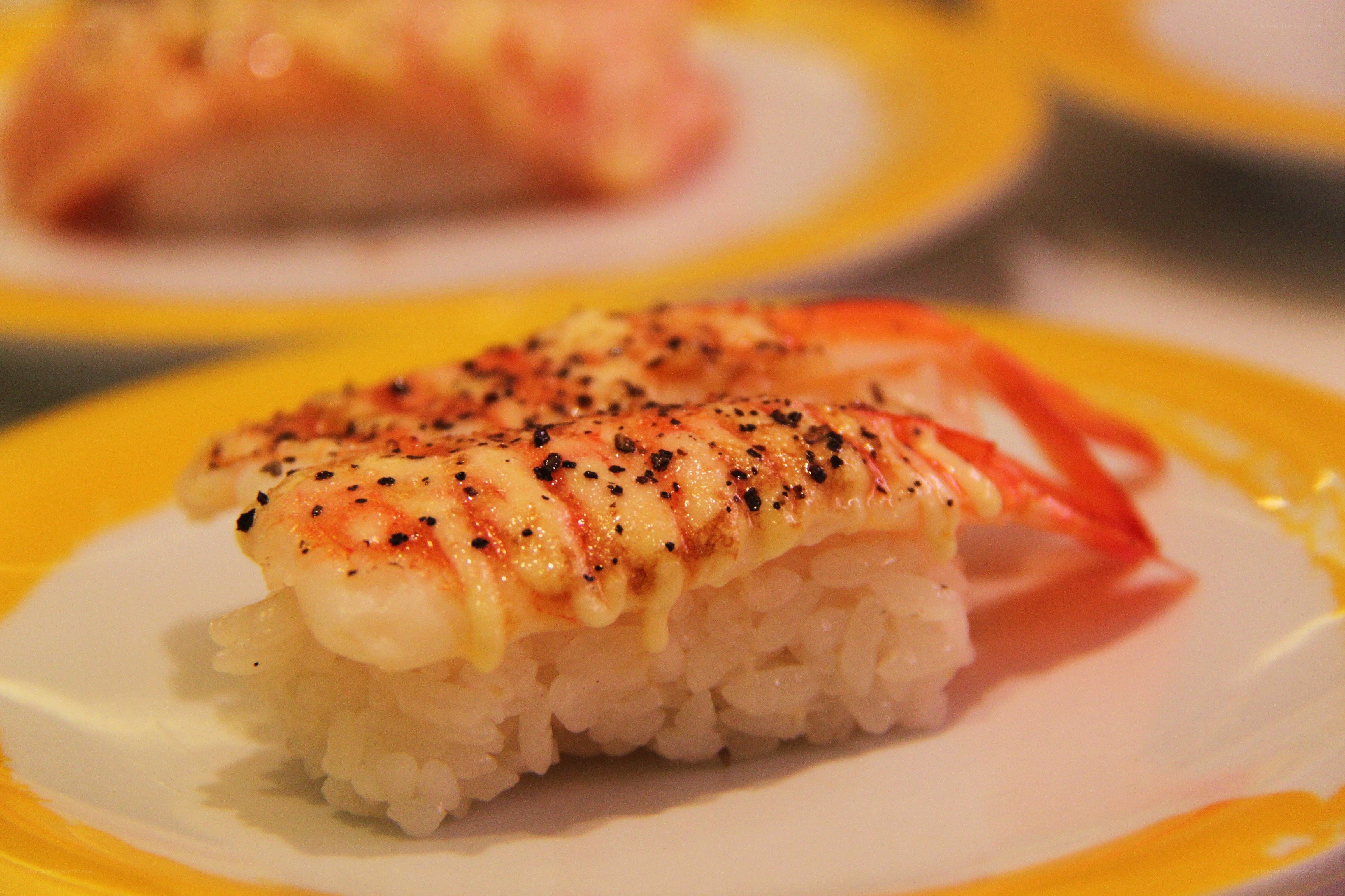grilled shrimp sushi