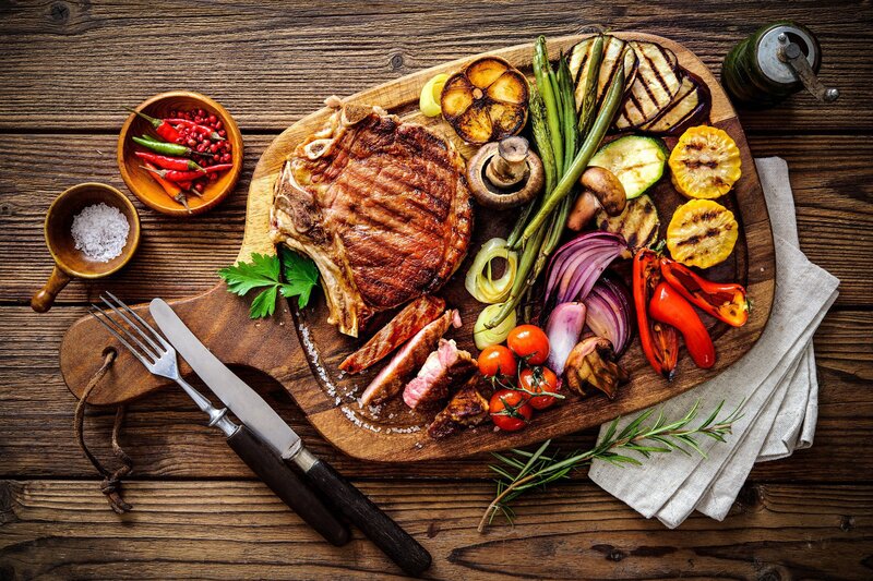 Grilled Steak Platter