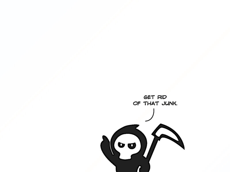 grim reaper cartoon