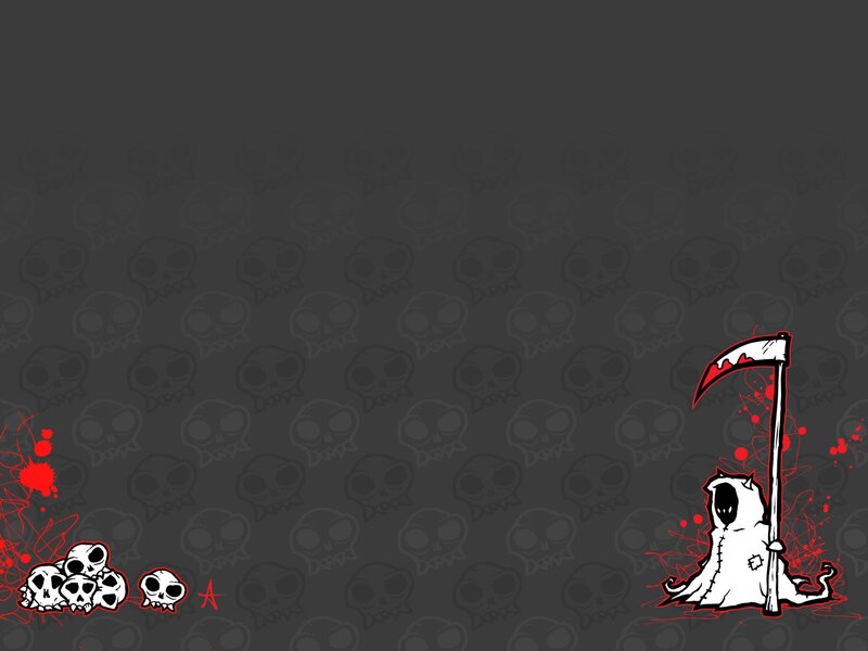 grim reaper cartoon wallpaper