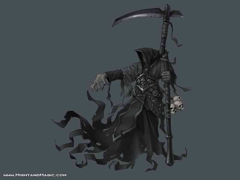 Grim reaper character concept