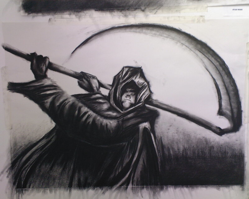 Grim Reaper drawing