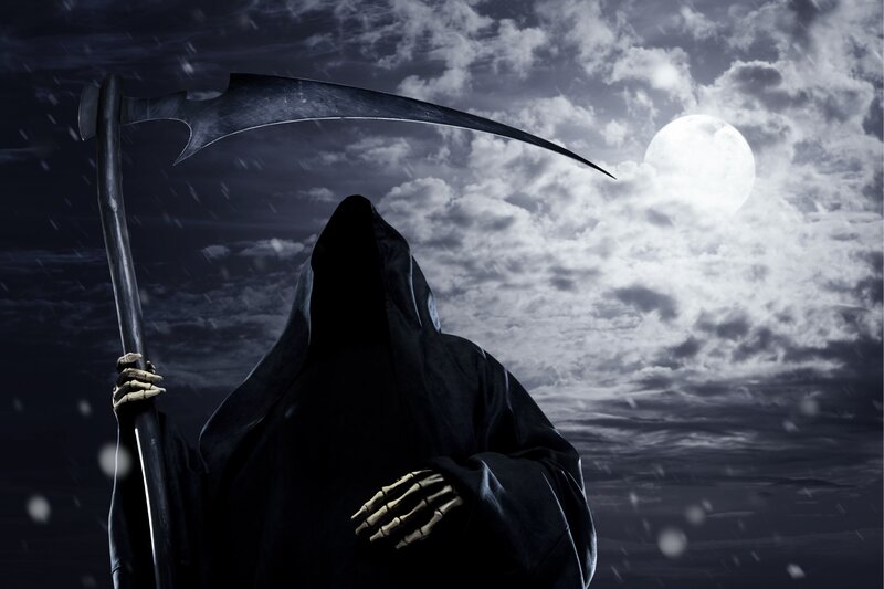 Grim Reaper Figure — Night