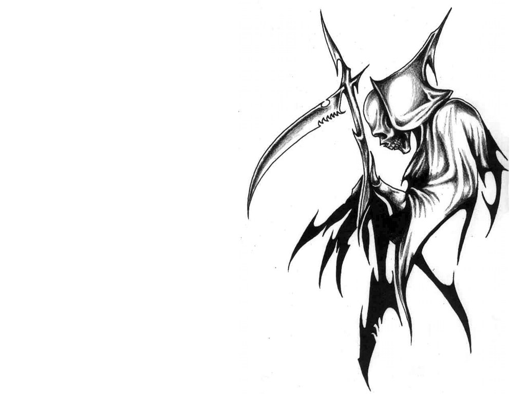 grim reaper illustration