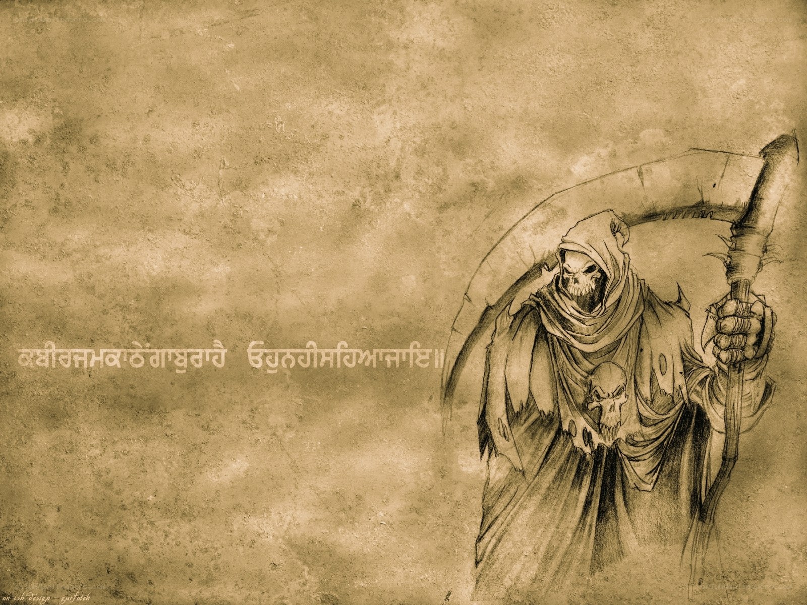 Grim Reaper illustration