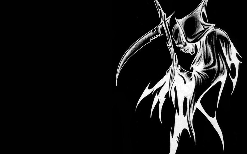 Grim reaper illustration