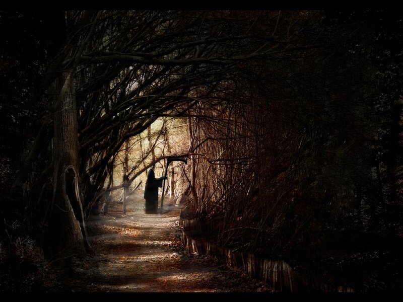 Grim Reaper in Forest