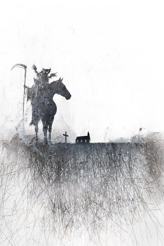 Grim Reaper on a Hill