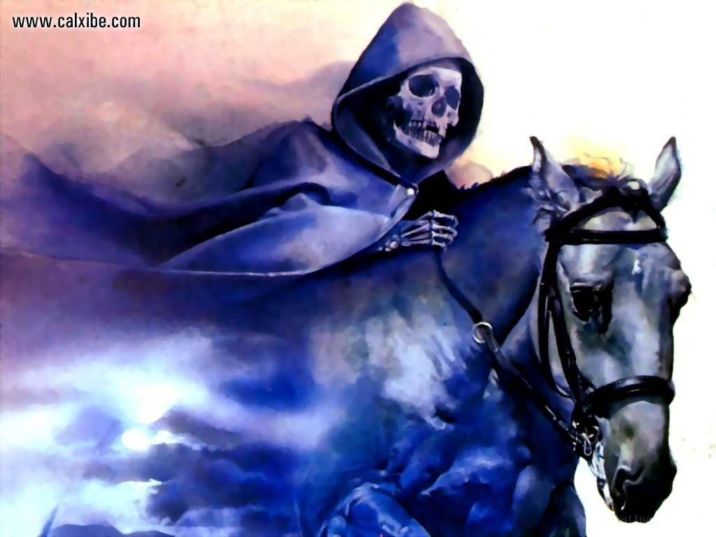 Grim Reaper on a horse
