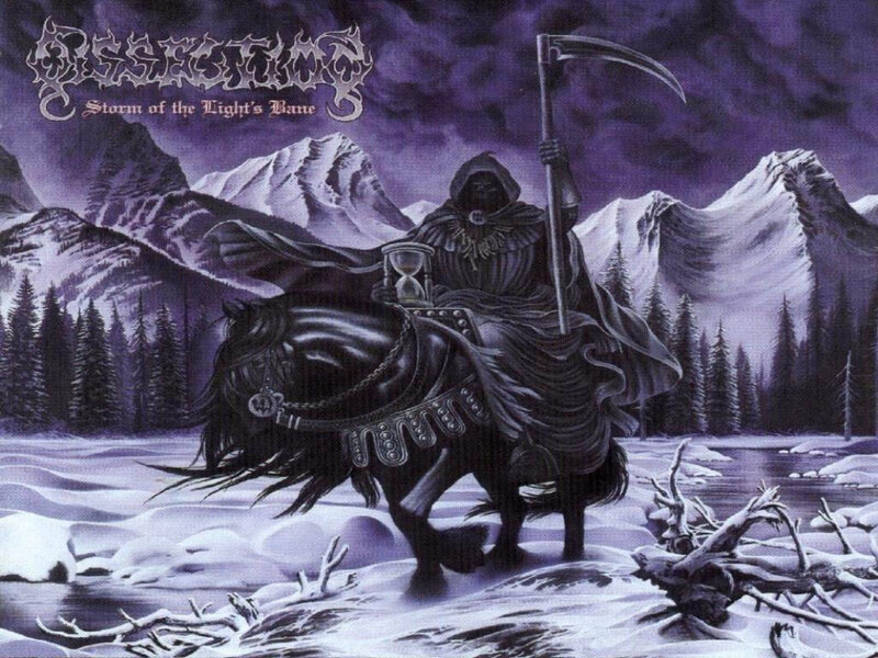 Grim Reaper on Horse — Purple