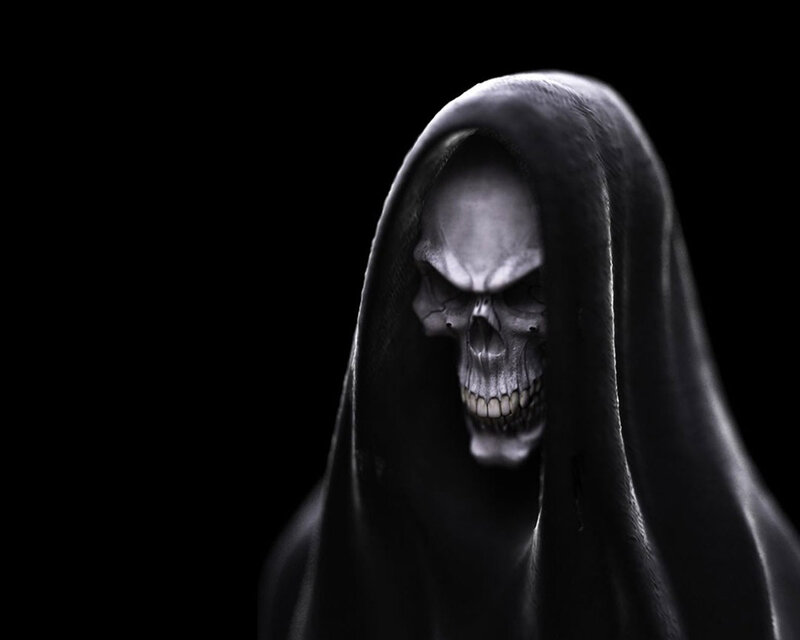 grim reaper skull
