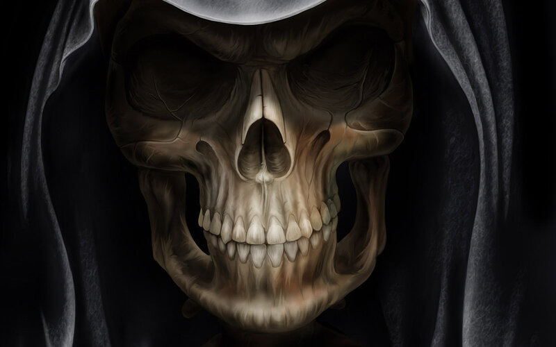 grim reaper skull