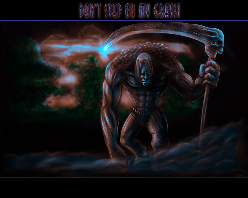 Grim reaper warning