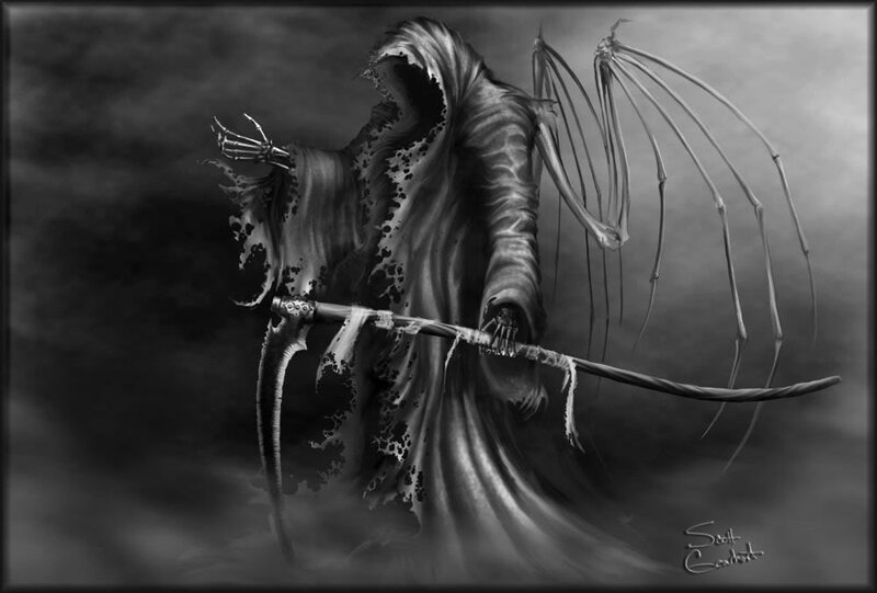 Grim Reaper with Scythe