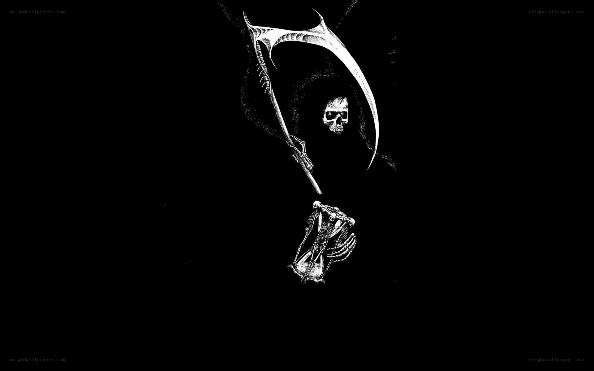 Grim Reaper with scythe