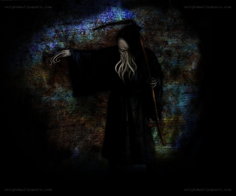 Grim Reaper with tentacles
