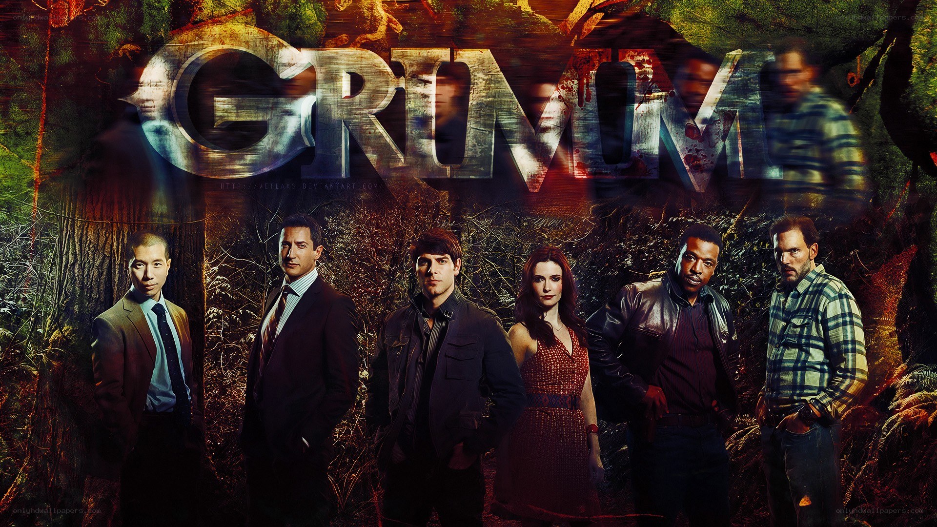 Grimm TV show cast poster