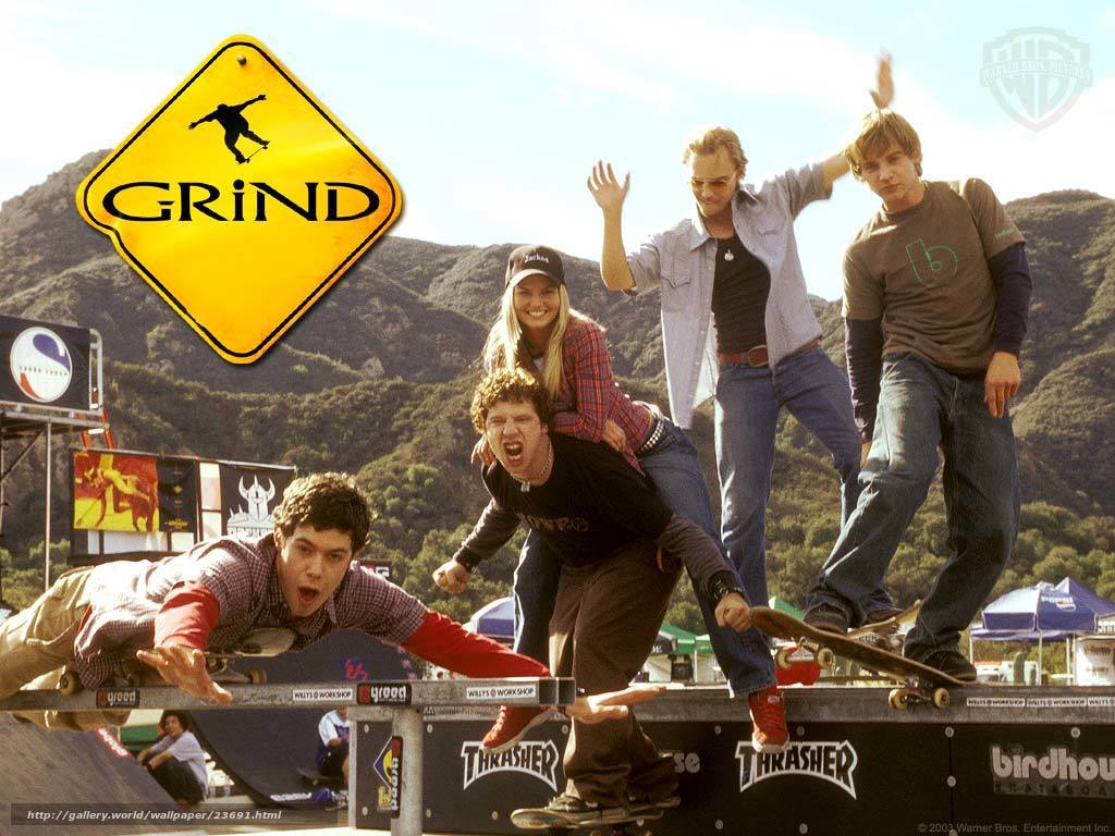 Grind movie cast at skate park