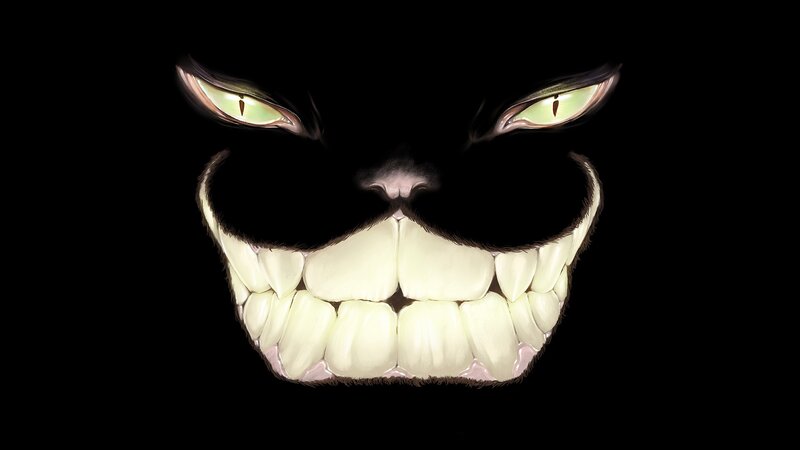 Grinning Cat Face