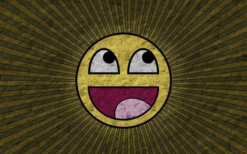 grinning face with wide eyes