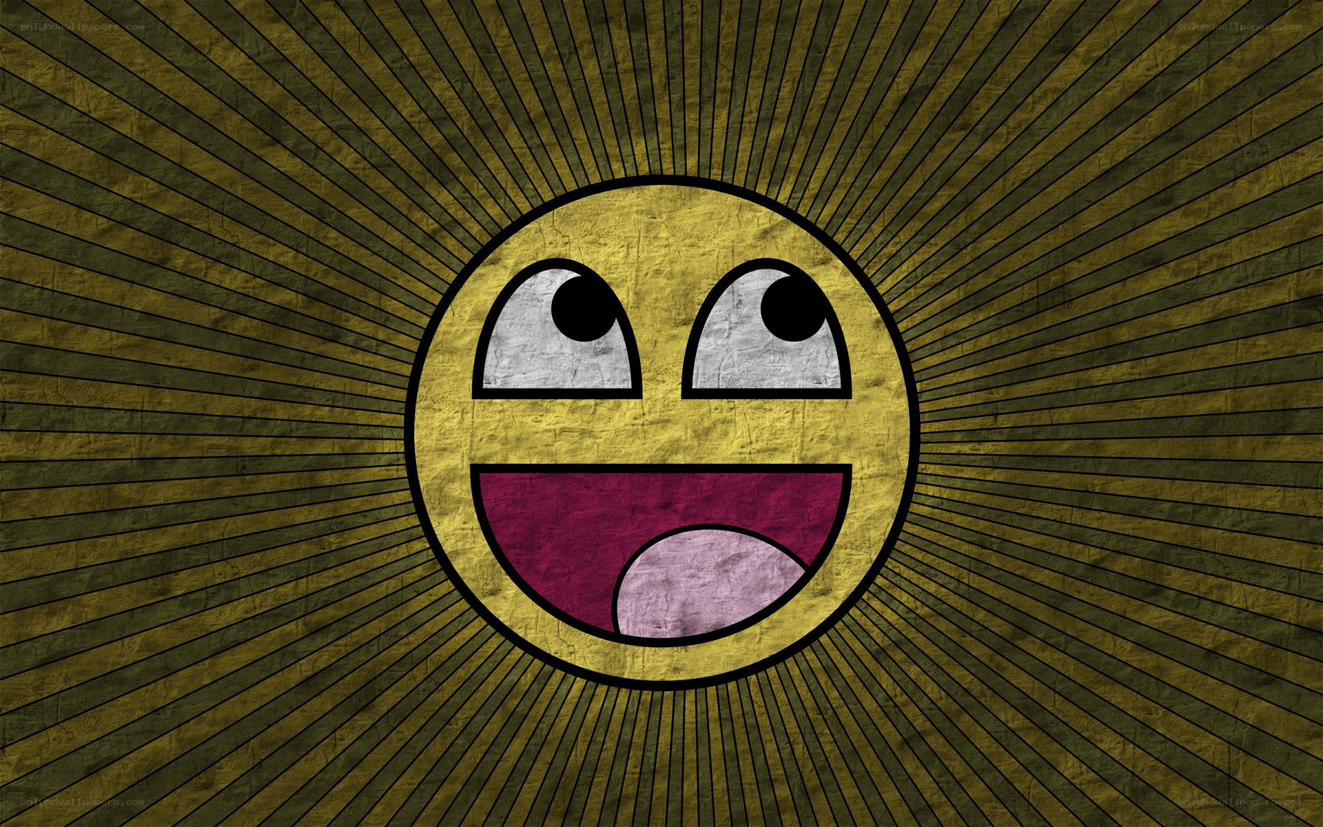 grinning face with wide eyes