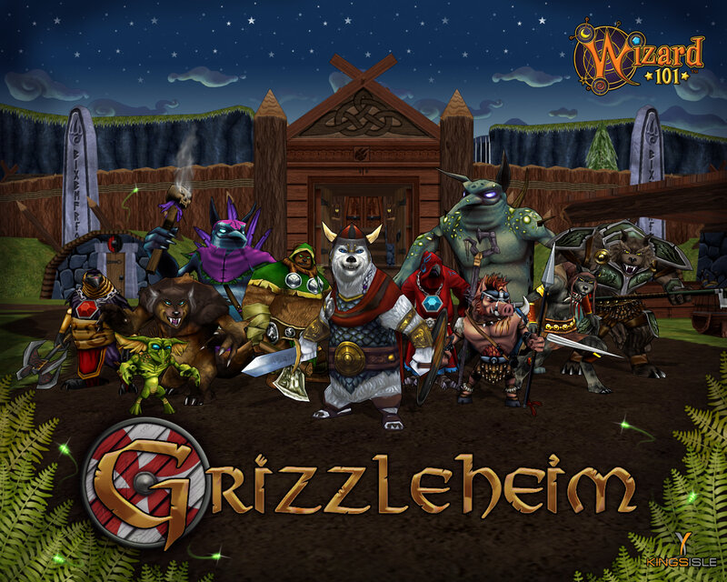 Grizzleheim character lineup