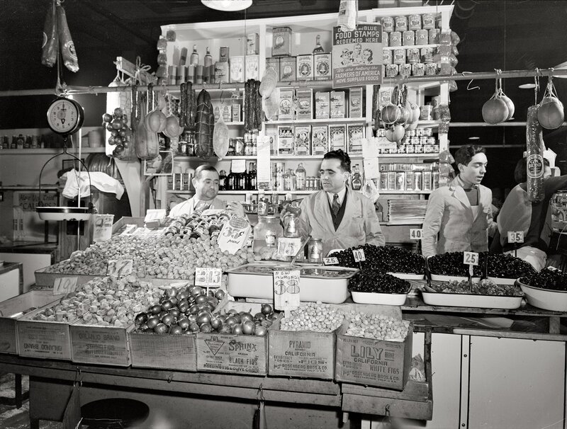 Grocery Store Counter