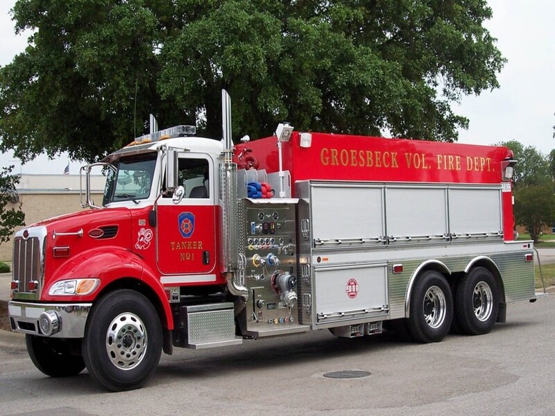 Groesbeck Volunteer Fire Department Tanker