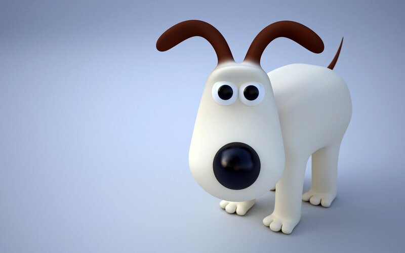 Gromit the animated dog