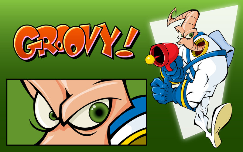 Groovy character artwork