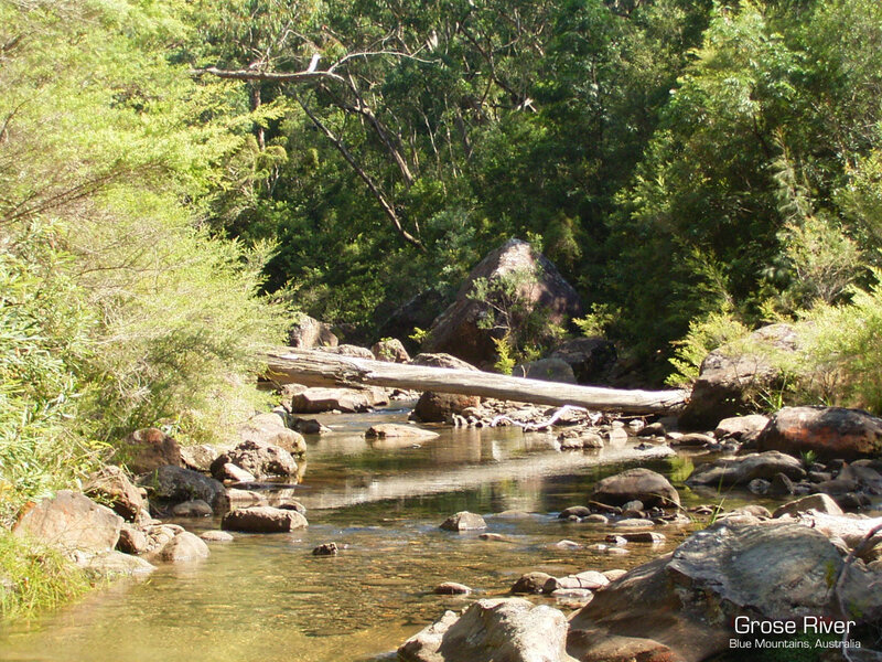 Grose River in Blue Mountains