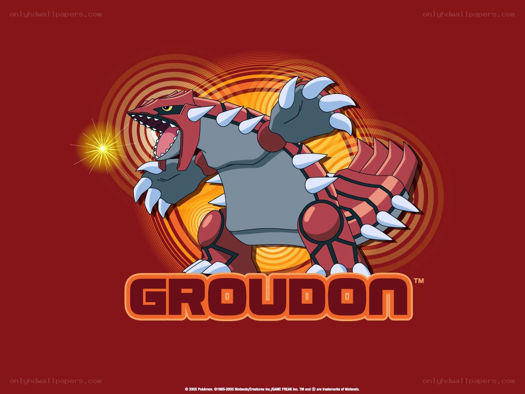 Groudon from Pokémon