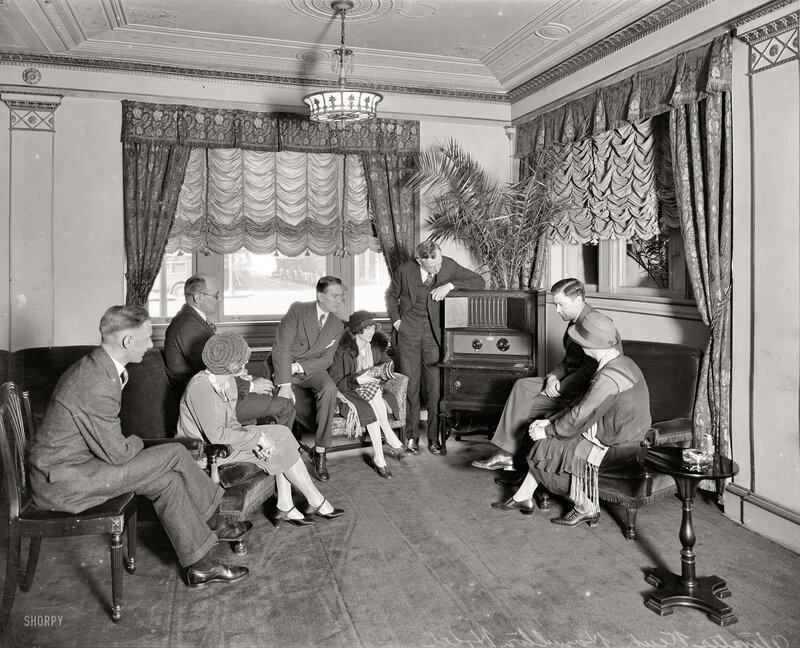Group gathered in a living room