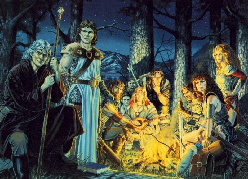 Group of Adventurers — Blue