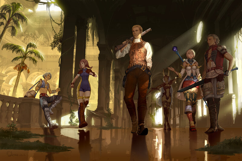 Group of Adventurers — Gold