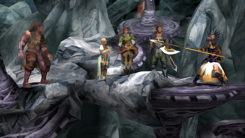 Group of Adventurers — Gray, Dramatic