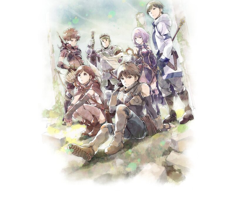 Group of Adventurers — Green, Dramatic