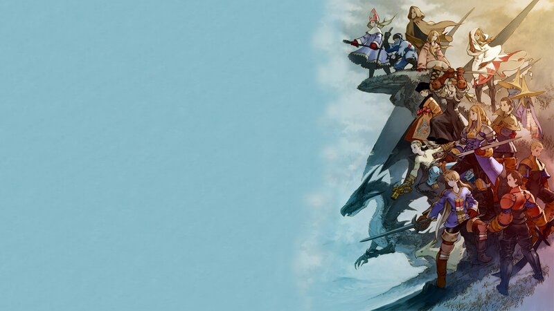 Group of Adventurers on Cliff — Blue