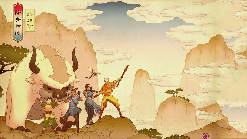 Group of Adventurers on Rocks
