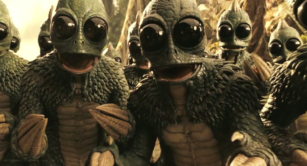 group of alien creatures