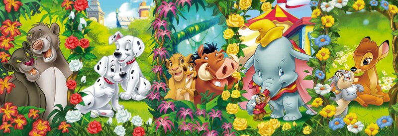 Group of Animated Animals