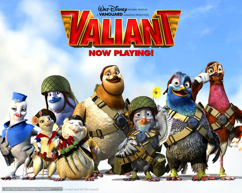 Group of Animated Birds
