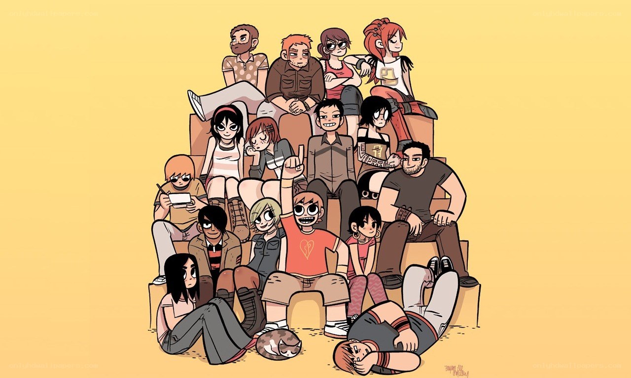 Group of animated characters
