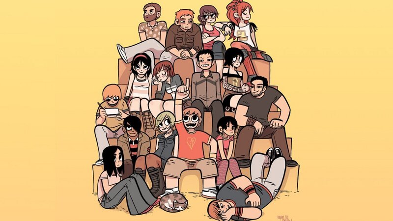 Group of animated characters