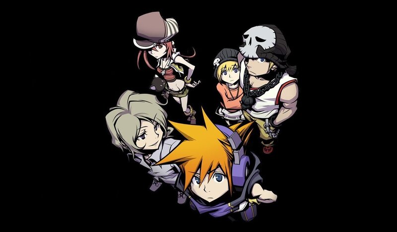 Group of Animated Characters — Black, Dramatic, Anime, Hat
