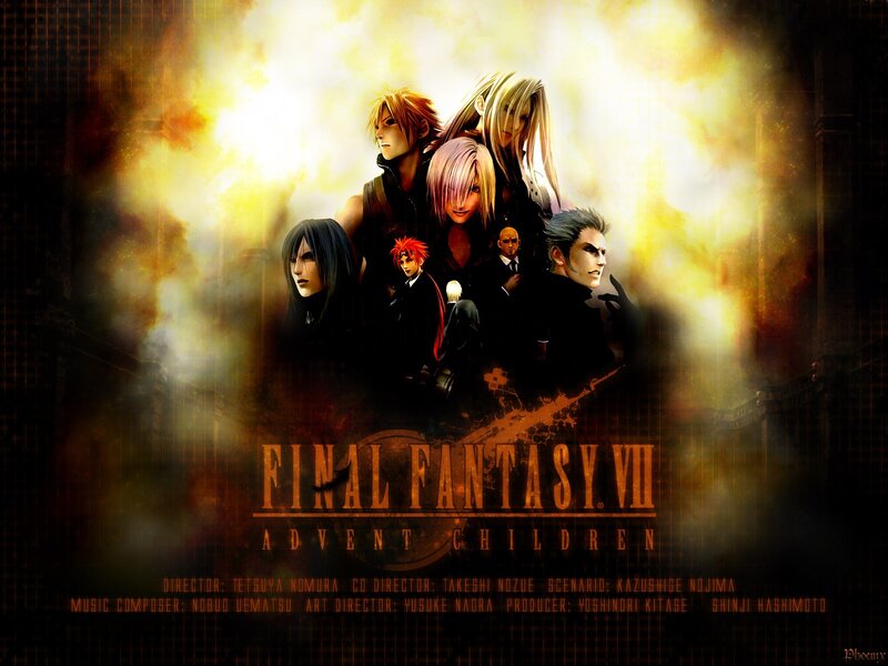 Group of Animated Characters — Black, Dramatic, Digital Art, Explosion, Title Text