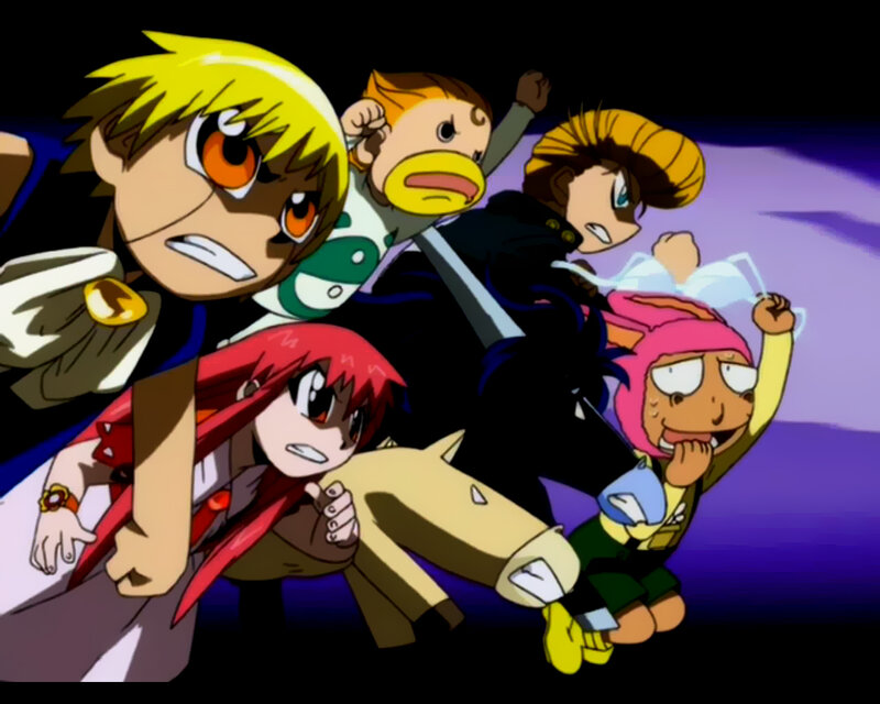 Group of Animated Characters — Black, Dramatic
