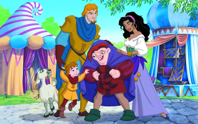 Group of Animated Characters — Blue, Cheerful
