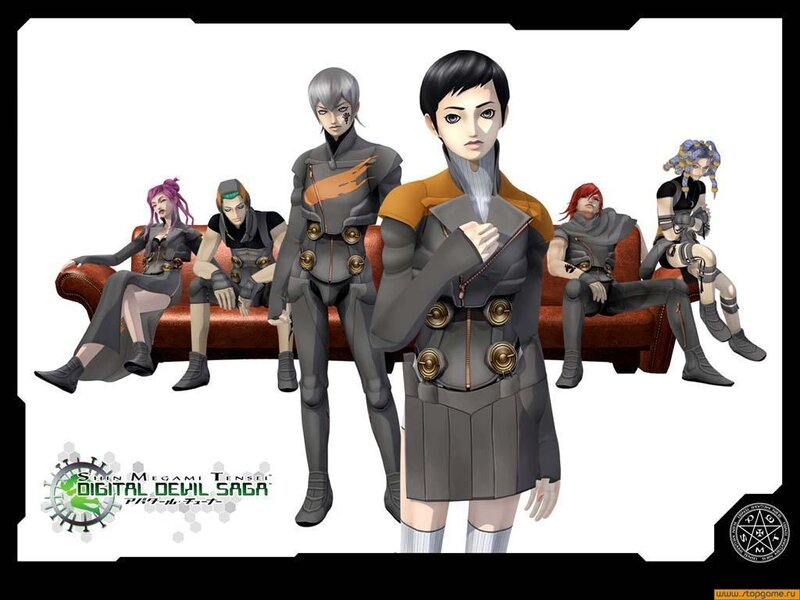 Group of Animated Characters — Gray